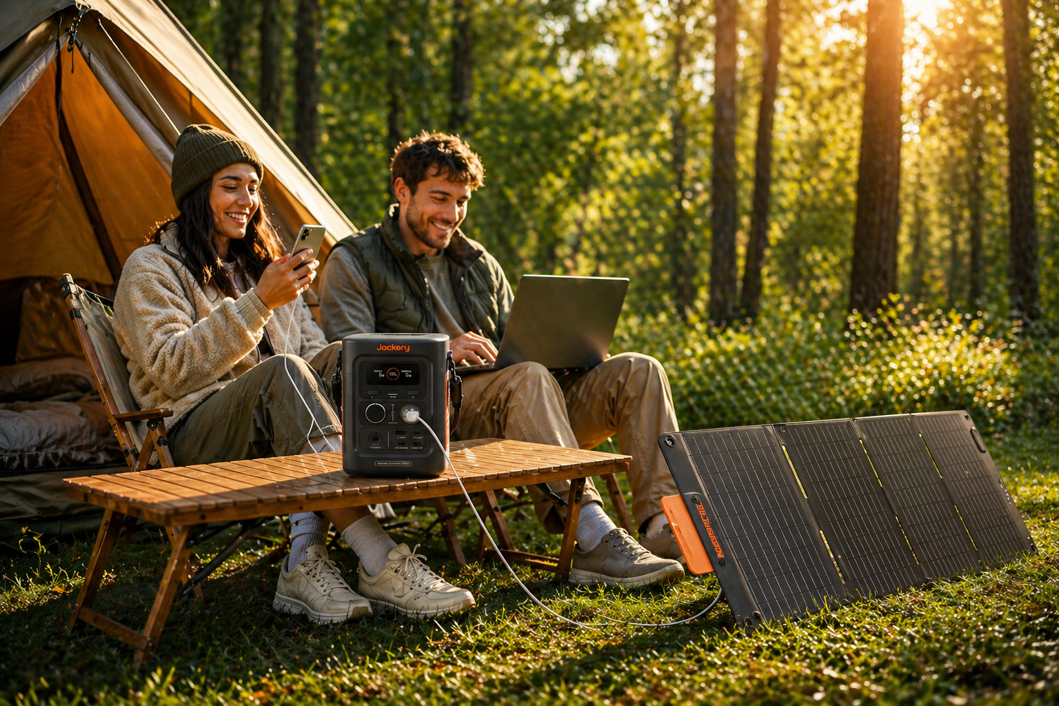 Jackery Explorer 300D Solar Generator