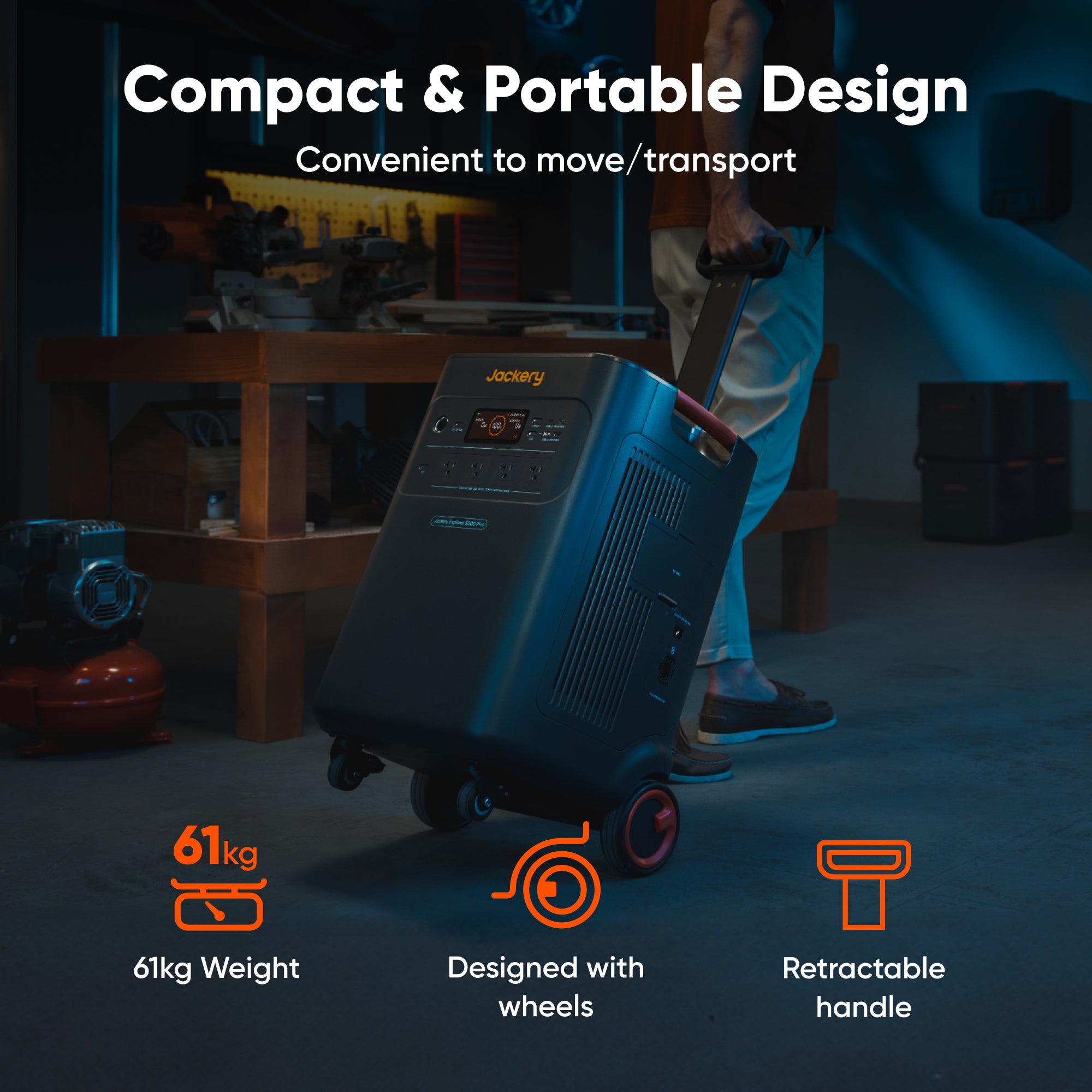 Jackery Solar Generator 5000 Plus