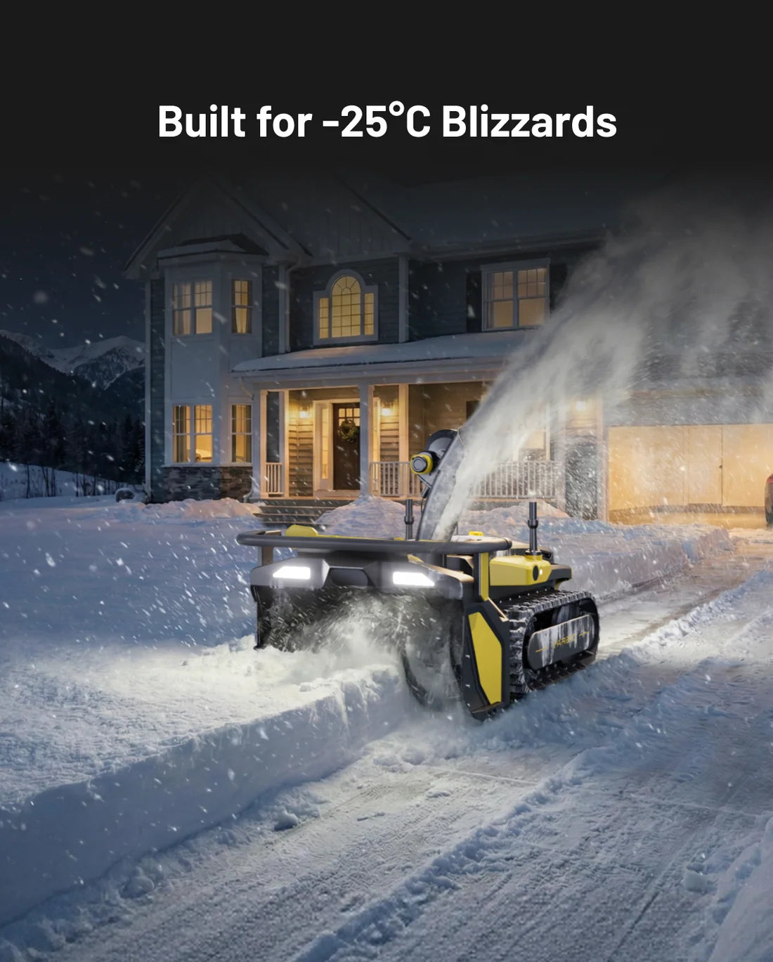 Yarbo Y40 Robotic Core with Snow Blower Module Gen 2