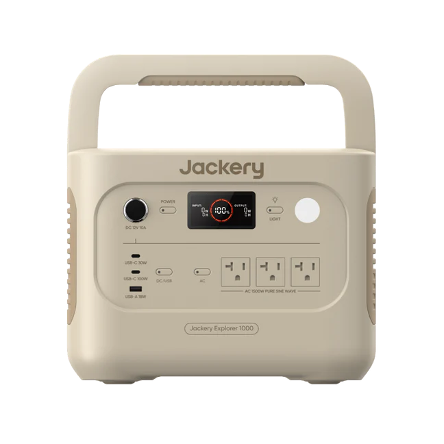 Jackery E1000v2 Dune White
