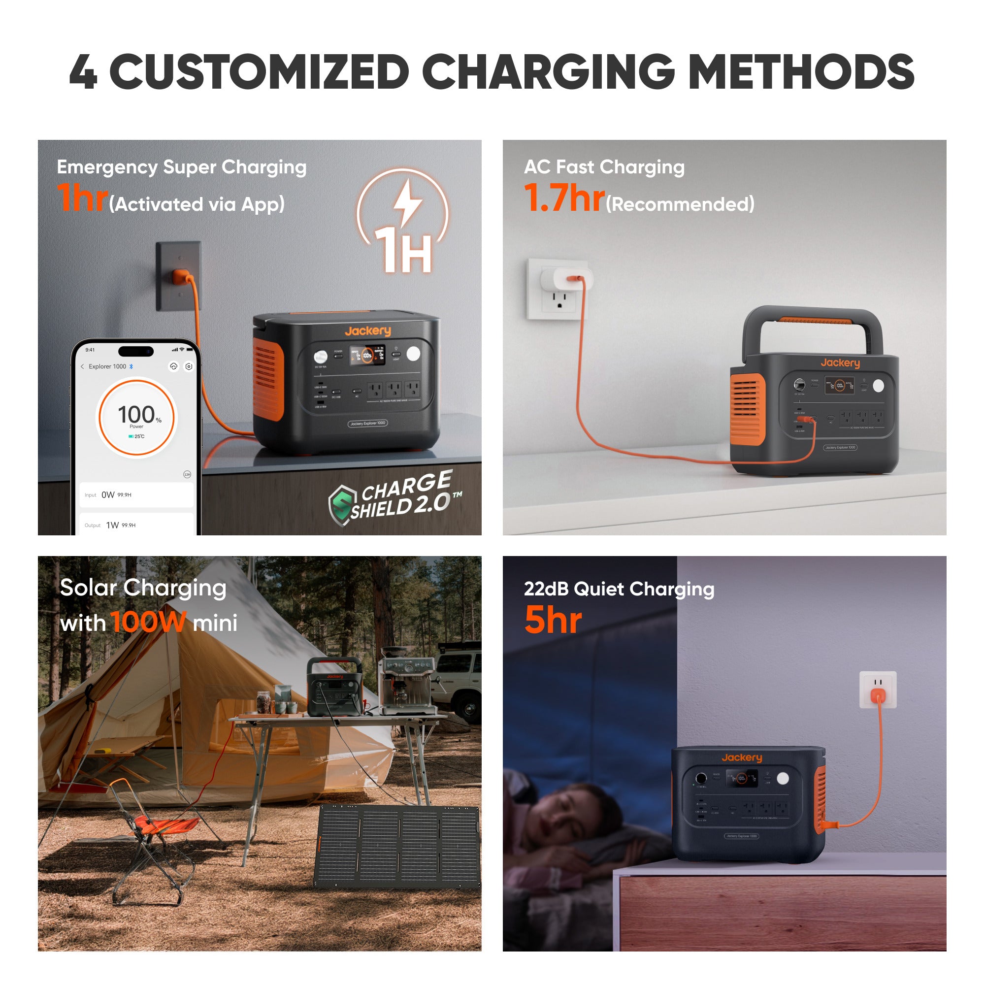 Jackery Solar Generator Explorer 1000V2